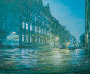 Dresden, 2013, Öl auf Leinwand, 100 x 120 cm