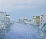 Venedig 13 (Canal Grande), 2013, Öl auf Leinwand, 120 x 140 cm