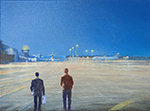Barajas, 2021, Öl auf Leinwand, 30 x 40 cm
