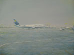 Aeropuerto (FRA-Cargo), 2010, Öl auf Lw. 30 x 40 cm