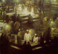 Djemaa el-Fna (جامع الفناء) XIII, 1999, Öl auf Lw. 120 x 130 cm