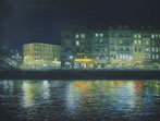 Schiffbauerdamm 2 (Berlin), 2008, Öl auf Lw. 100 x 130 cm