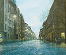 Calle del Puerto, 2014, Öl auf Leinwand, 100 x 120 cm