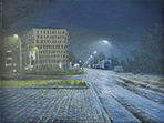 Stuttgarterstr, 2016, Öl auf Leinwand, 30 x 40 cm