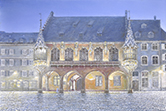 Historisches Kaufhaus, 2017, Öl auf Leinwand, 40 x 60