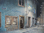 Herrengasse, 2020, Öl auf Leinwand, 30 x 40 cm