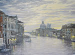 Venedig 4 (Sta. Maria della Salute), 2011, Öl auf Lw. 130 x 150 cm